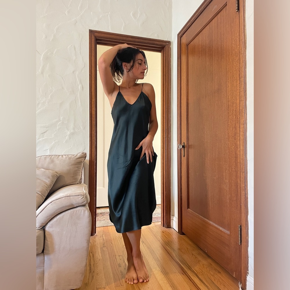 Banana republic silk slip dress